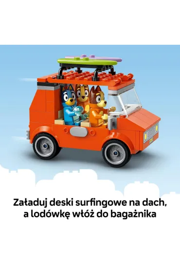 LEGO Bluey Blue i rodzinna wycieczka samochodem 11202