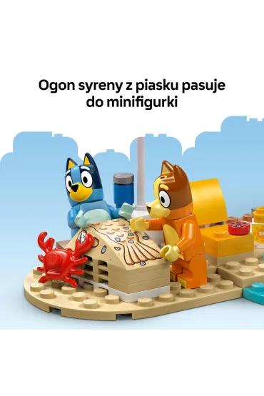 LEGO Bluey Blue i rodzinna wycieczka samochodem 11202