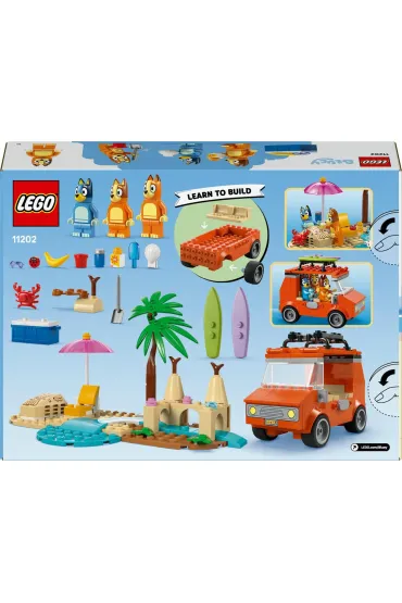 LEGO Bluey Blue i rodzinna wycieczka samochodem 11202