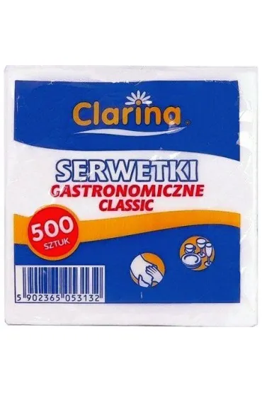 Serwetka gastronomiczna bia�a 15x15cm 500 szt.