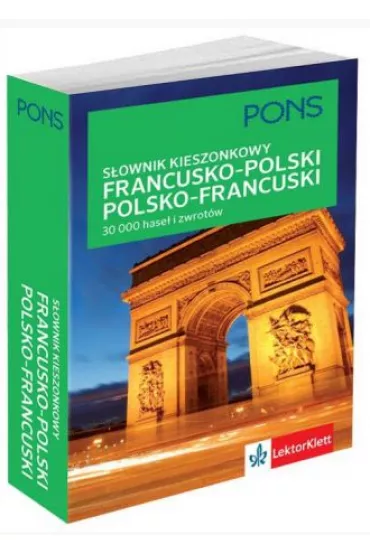 Kieszonkowy sownik francusko-polski, polsko-francuski PONS 30 000 hase i zwrotw
