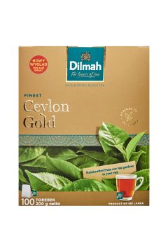 Dilmah Finest Ceylon Gold Klasyczna czarna herbata 100 x 2 g