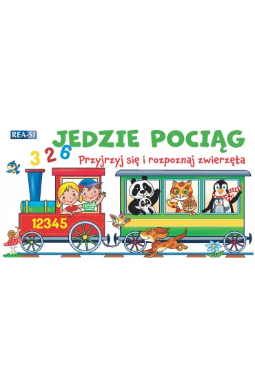 Jedzie poci�g &ndash; rozk�adanka. Przyjrzyj si� i rozpoznaj zwierz�ta