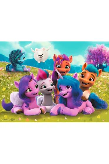 Puzzle 30 el. Przyjacielskie Koniki Pony Trefl