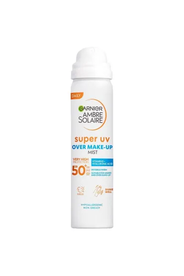 Garnier Ambre Solaire Over Makeup Super Uv mgie�ka ochronna do twarzy SPF50+ 75 ml