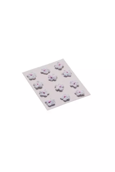Brewis Kwiatki dekoracyjne bia�e 18mm
