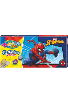 Patio Plastelina Spiderman Colorino Kids 12 kolorw