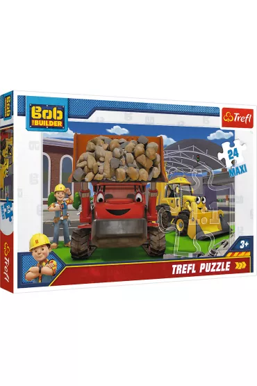 Puzzle maxi 24 el. Damy rad�! Bob Budowniczy Trefl