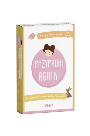 Przypadki Agatki. Karty gramatyczne. Cz�� 2 - Agnieszka Fabisiak-Majcher, El�bieta �awczys
