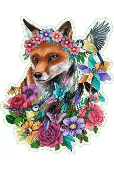 Puzzle drewniane 150 el. Lis Ravensburger