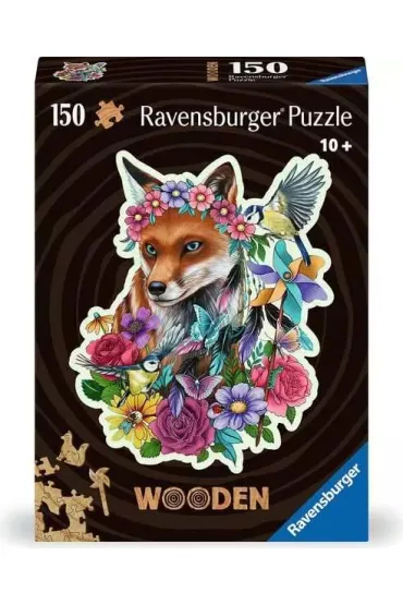 Puzzle drewniane 150 el. Lis Ravensburger