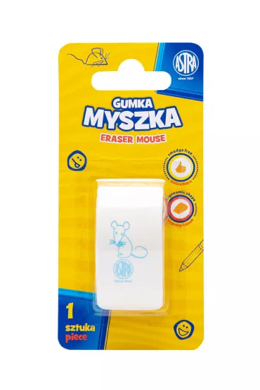 Gumka myszka ASTRA