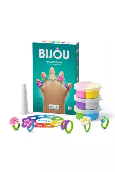 Hey Clay Bijou Pier�cionki Kwiaty Tm Toys