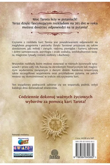365 rozk�ad�w Tarota. Podr�cznik do codziennej praktyki - Sasha Graham