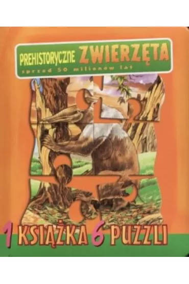 Puzzle Prehistoryczne zwierz�ta sprzed 50 milion�w lat Wydawnictwo Olesiejuk