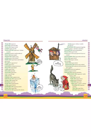Ilustrowany s�ownik niemiecko-polski, polsko-niemiecki (oprawa twarda) - Adrian Golis