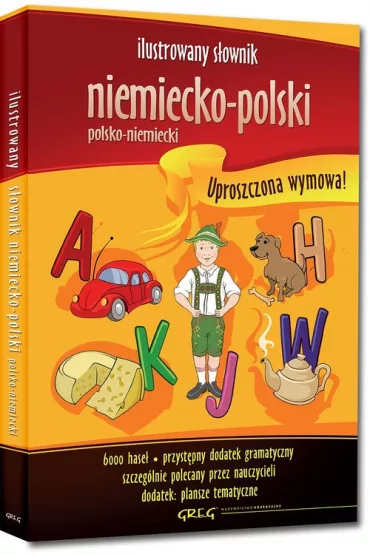Ilustrowany s�ownik niemiecko-polski, polsko-niemiecki (oprawa twarda) - Adrian Golis