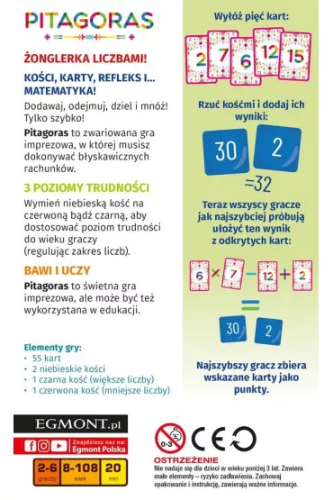 Pitagoras Egmont - Reiner Knizia