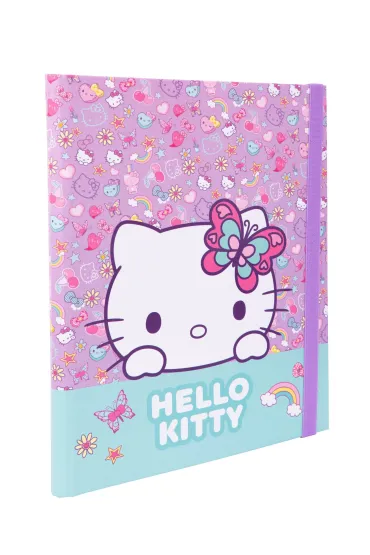 Patio Teczka przestrzenna tekturowa z gumk� A4 Hello Kitty pink wz�r 3