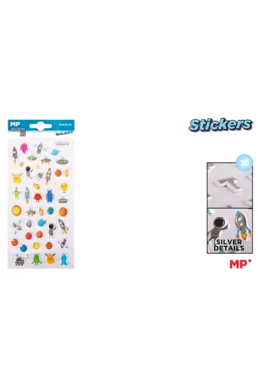 Main paper Naklejki 3D MP Kosmos