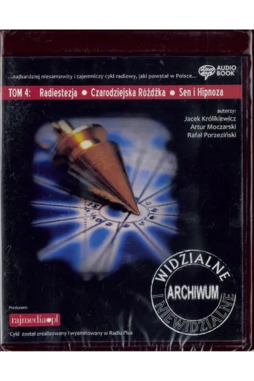 Audiobook WIDZIALNE I NIEWIDZIALNE TOM 4-RAJ MEDIA CD