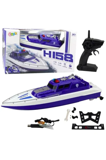 ��d� policyjna RC 1:28 LeanToys