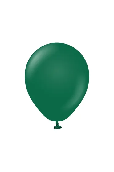 Balony Kalisan ciemnozielone 100 szt