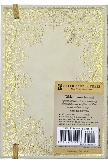 Notatnik Mini Ivory Peter Pauper Press
