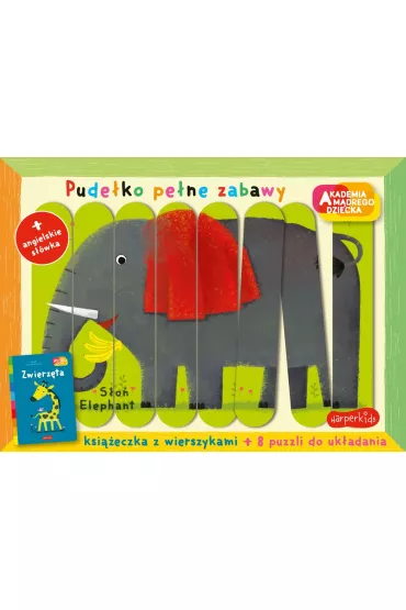 Zwierzta. Akademia Mdrego Dziecka. Pudeko pene zabawy - Zbigniew Dmitroca