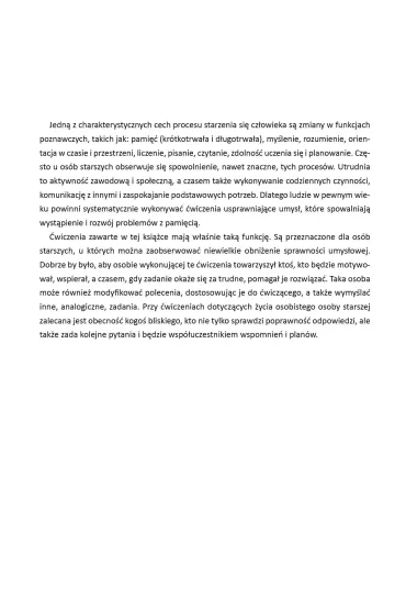 Demencja? To nie dla mnie! Poziom trudny �wiczenia percepcji i pami�ci dla os�b w podesz�ym wieku - Magdalena Hinz