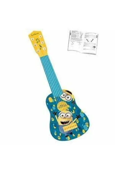 Moja pierwsza gitara Minionki Lexibook K200DES