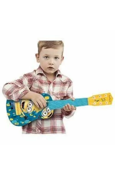 Moja pierwsza gitara Minionki Lexibook K200DES