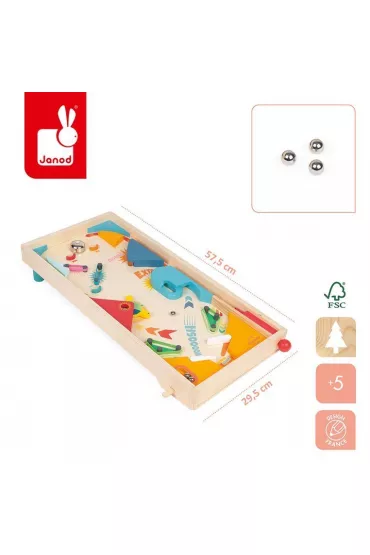 Gra zr�czno�ciowa Pinball 5+ Janod