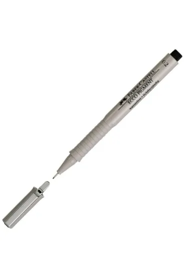 Faber-Castell Cienkopis Ecco Pigment czarny 0.2mm