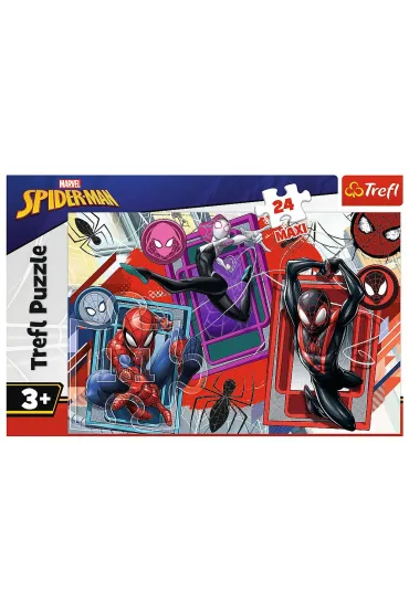 Puzzle 24 el. Maxi Paj�cze zmys�y Trefl