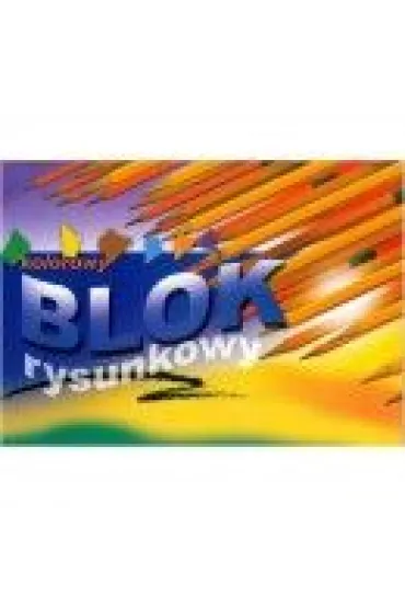 Blok rysunkowy. A-3 kolor. Kreska