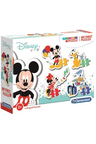 Moje pierwsze puzzle - 4w1 Myszka Miki Clementoni
