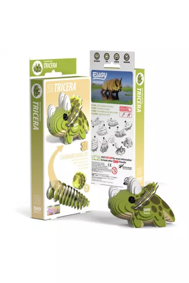 Puzzle Dinozaur Tricera Eko Uk�adanka 3D Qelements