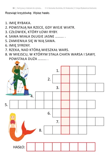 Karty pracy z tekstami do czytania ze zrozumieniem dla uczni�w ze specjalnymi potrzebami edukacyjnymi - Agnieszka Borowska-Kociemba, Ma�gorzata Krukowska