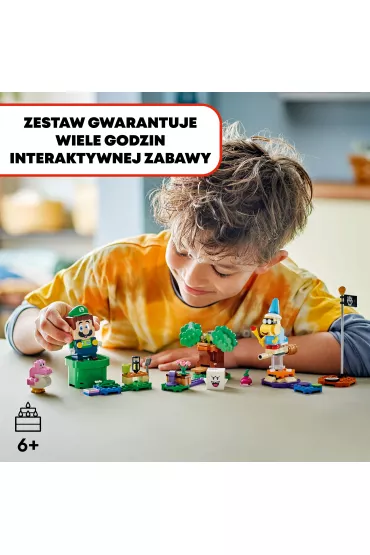 LEGO Super Mario Przygody z interaktywn figurk LEGO® Luigi™ 71440