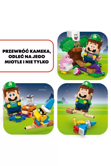 LEGO Super Mario Przygody z interaktywn figurk LEGO® Luigi™ 71440