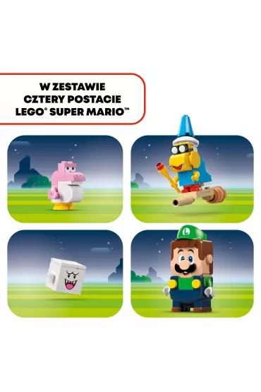 LEGO Super Mario Przygody z interaktywn figurk LEGO® Luigi™ 71440