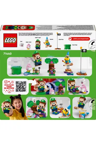 LEGO Super Mario Przygody z interaktywn figurk LEGO® Luigi™ 71440