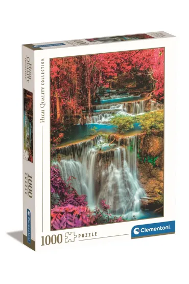 Puzzle 1000 el. HQ Colourful Thai falls Clementoni