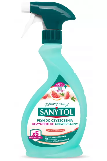 Sanytol Spray uniwersalny o zapachu grejpfruta 500 ml