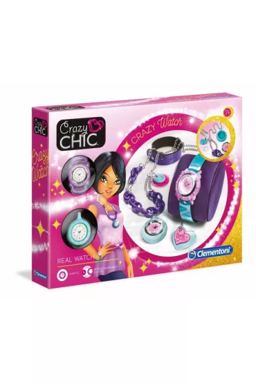 Crazy chic - crazy zegarek (78254) * Clementoni
