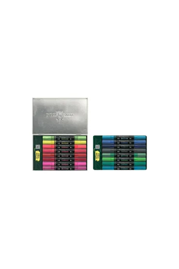 Zestaw Marker�w akrylowych Multimark Kicks Faber-Castell 16 kolor�w