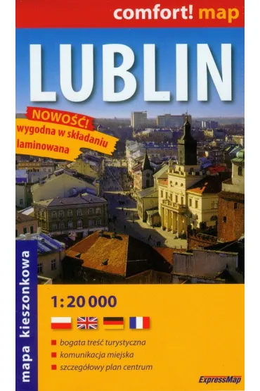 LUBLIN PLAN MIASTA 1:20 TYS LAMINAT-expr