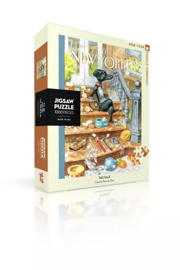 Puzzle 1000 el. Psia wyprzeda�. New Yorker New York Company