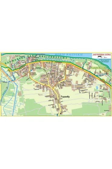 Wybrze�e Ba�tyku Karwia - W�adys�awowo - Hel - Gdynia 1:50 000